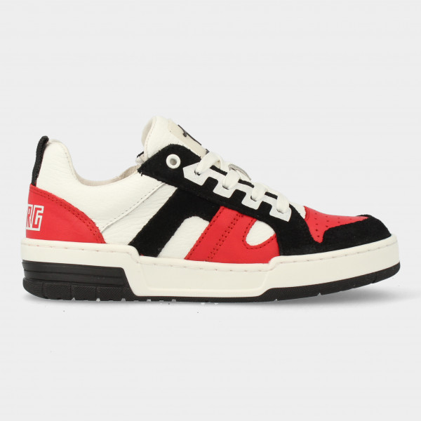 Rode Sneakers | Red-Rag 13723
