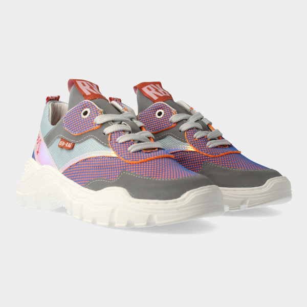 sneakers red rag