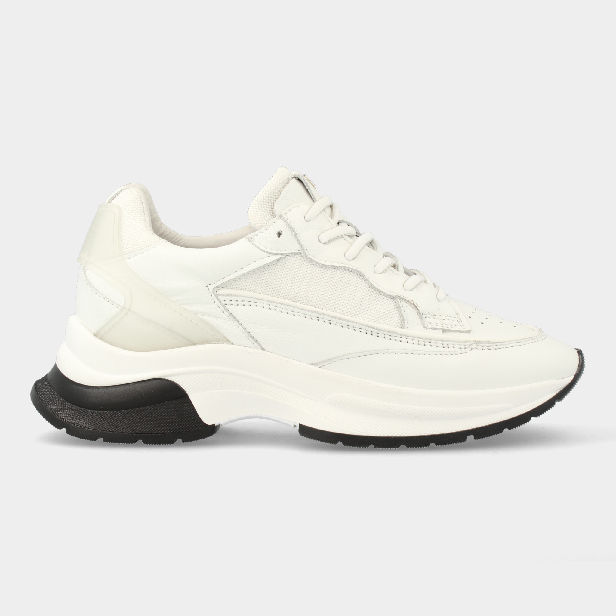 Witte Sneakers Voor Dames 76638 Red Rag