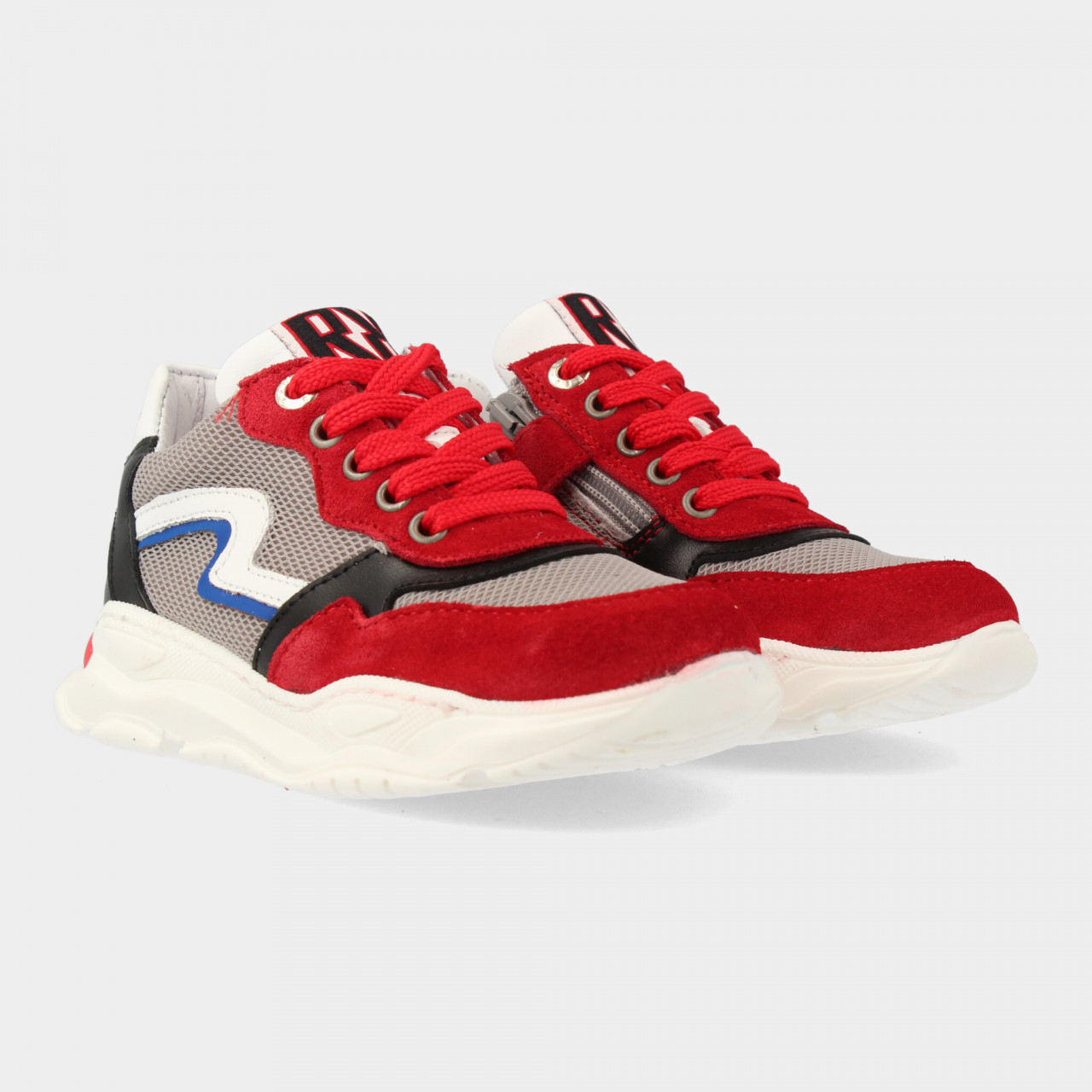 Rode Sneakers | Red-Rag 13571