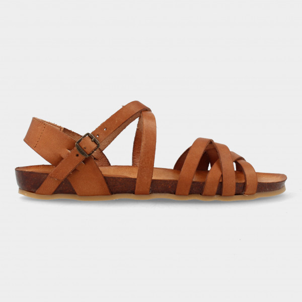 Cognac sandalen | 79226