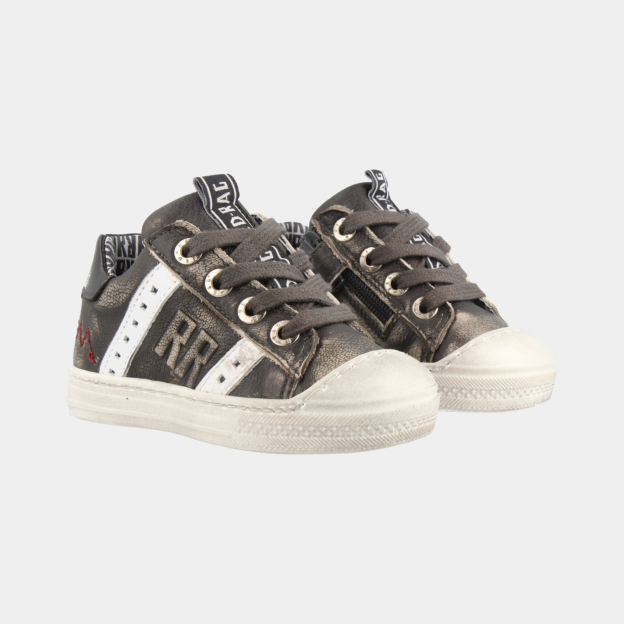 sneakers red rag