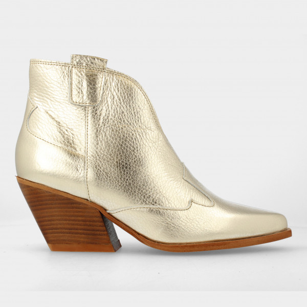 Goudkleurige western boots | 75006