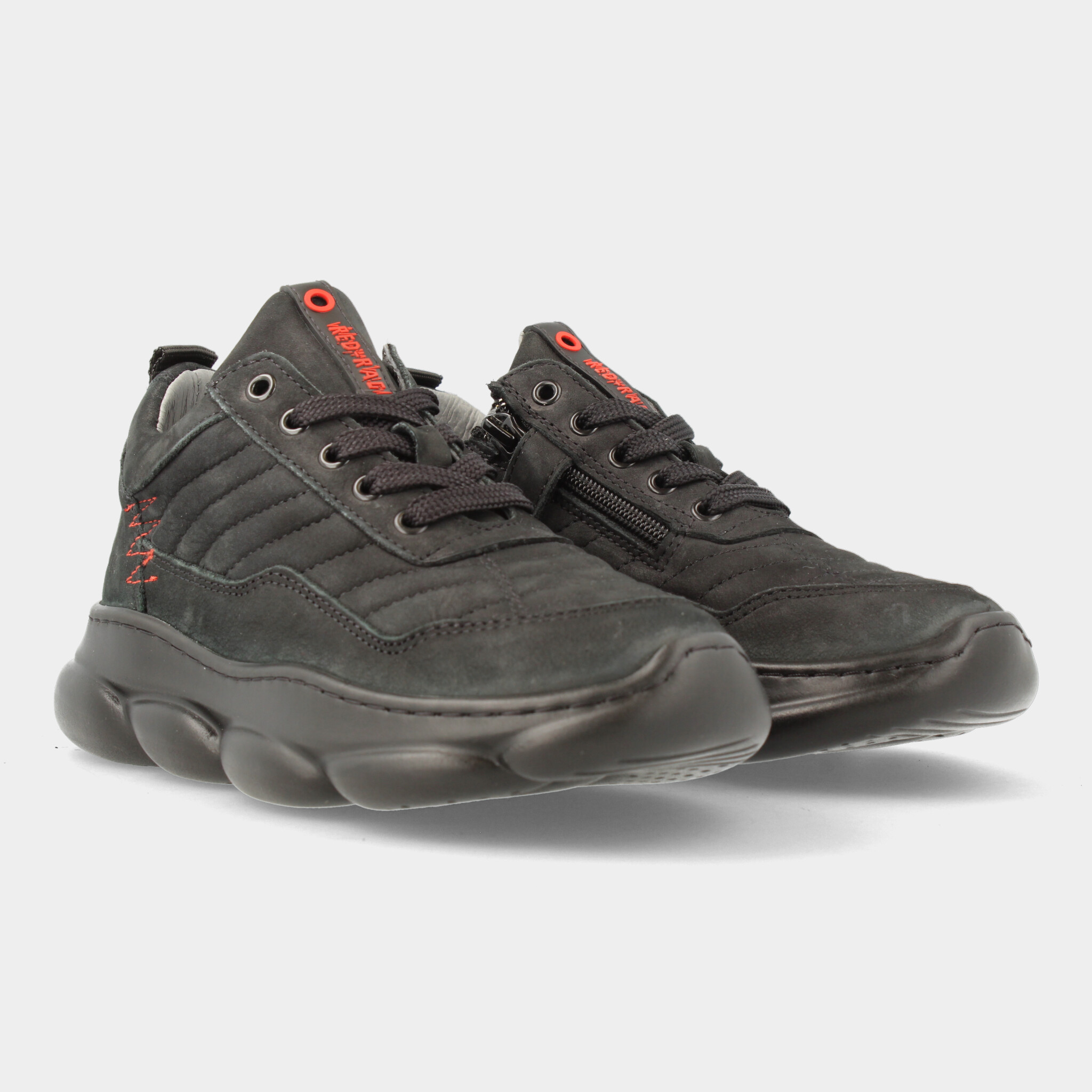 RED RAG Zwarte Sneakers Red Rag 13541