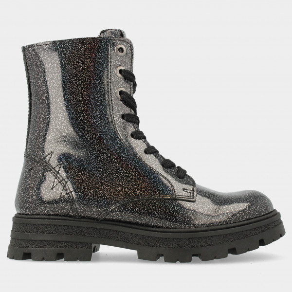 Zwarte boots glitter | 12476