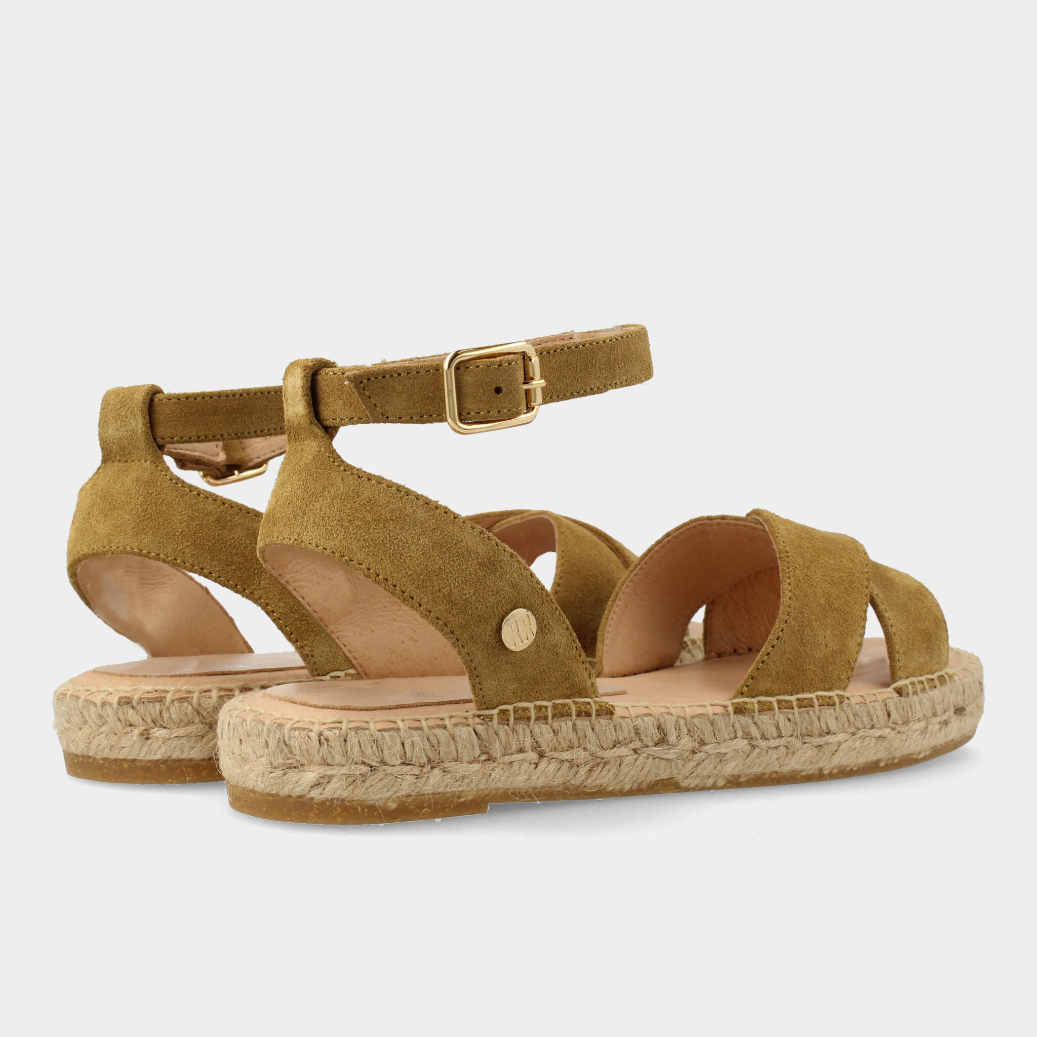 Groene Espadrille Sandalen voor Dames 78160 | Red-Rag