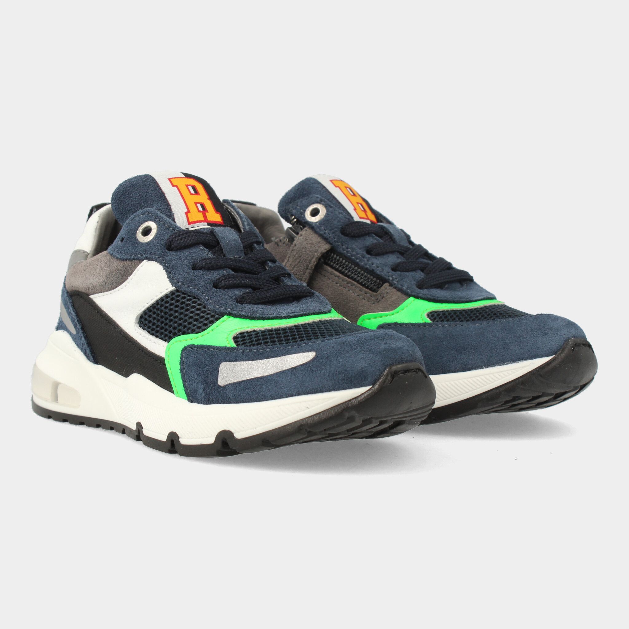 Donkerblauwe Sneakers Voor Jongens 13667 | Red-Rag