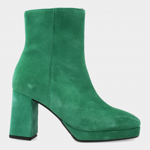 Groene Enkel Boots | Red-Rag 78236