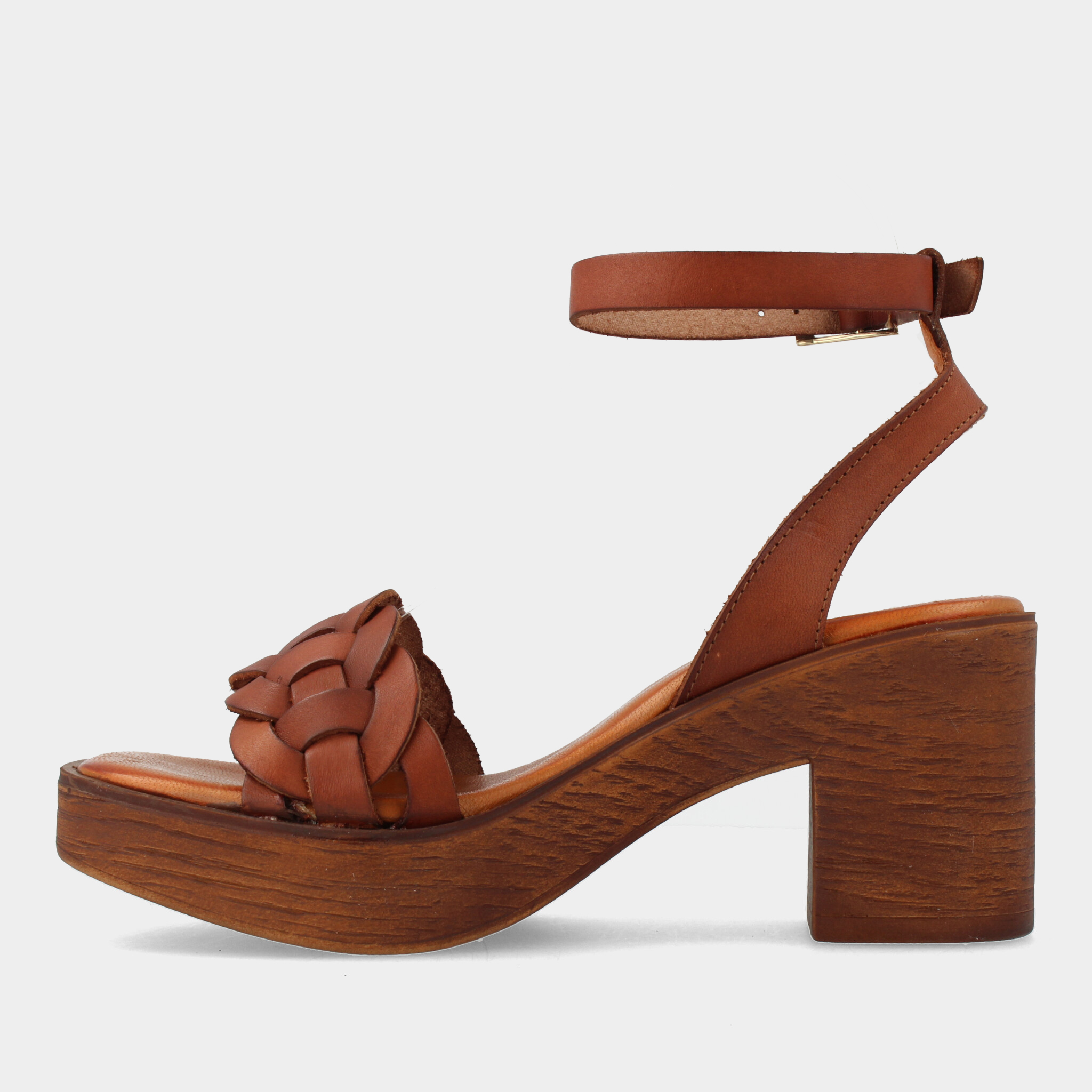 Cognac Sandalen voor Dames 79518 | Red-Rag