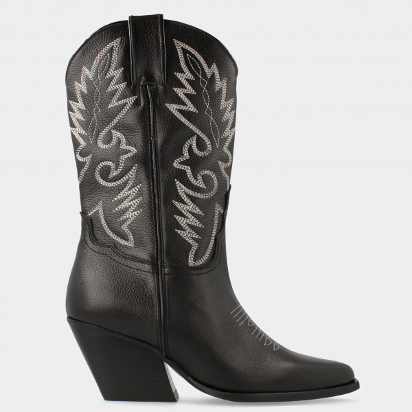 Zwarte western boots | 77380