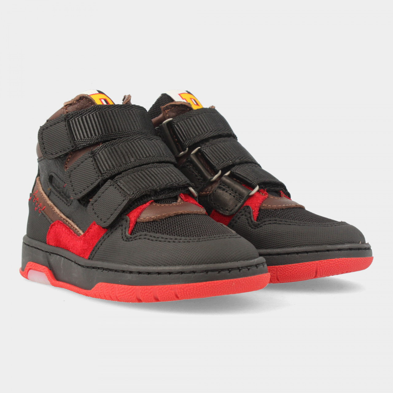 Hoge Zwarte Sneakers | Red-Rag 13627