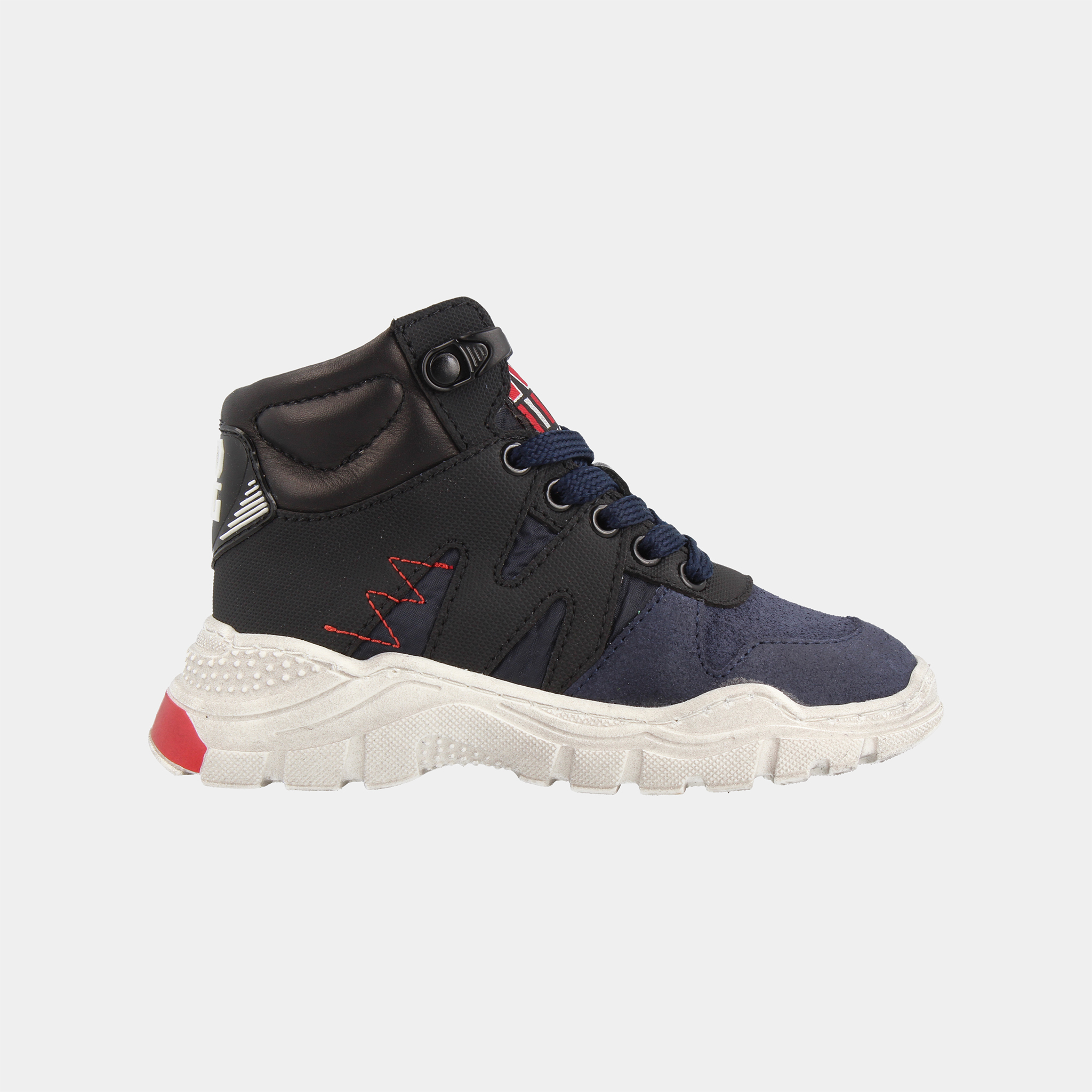 sneakers red rag