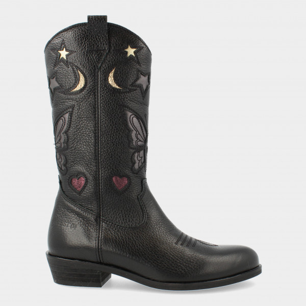 Zwarte Cowboy Laarzen Voor Meisjes 11182 | Red-Rag