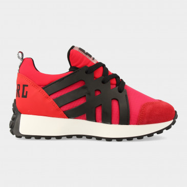 Rode Sneakers | Red-Rag 13605