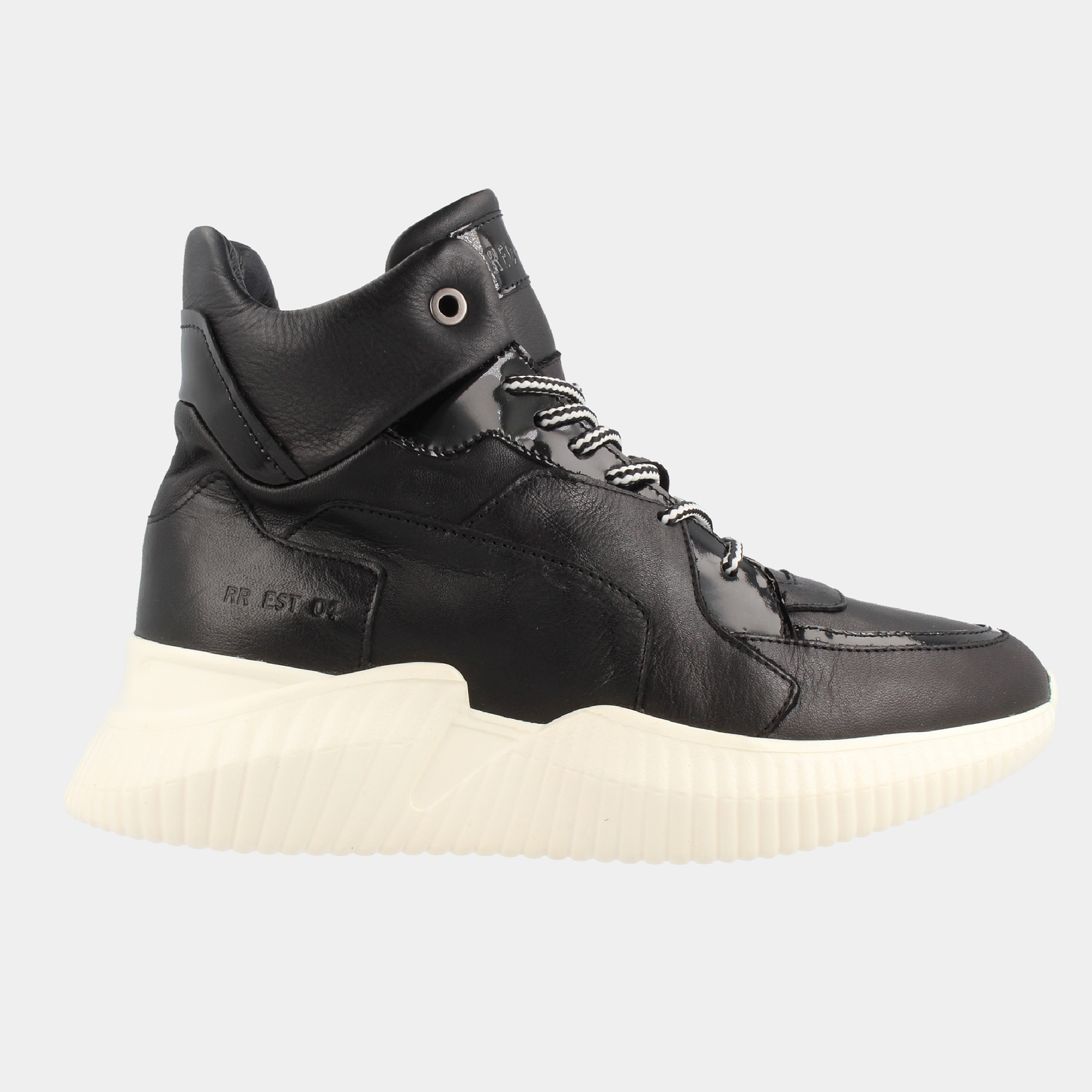 sneakers red rag