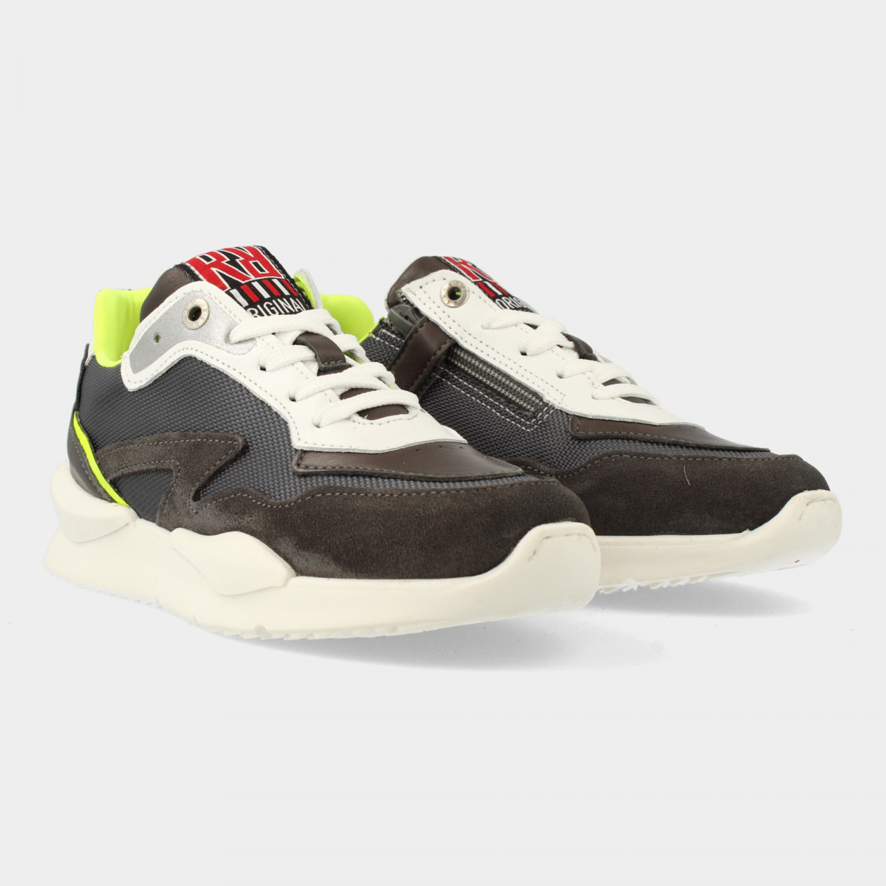 Grijze Sneakers | Red-Rag 13591