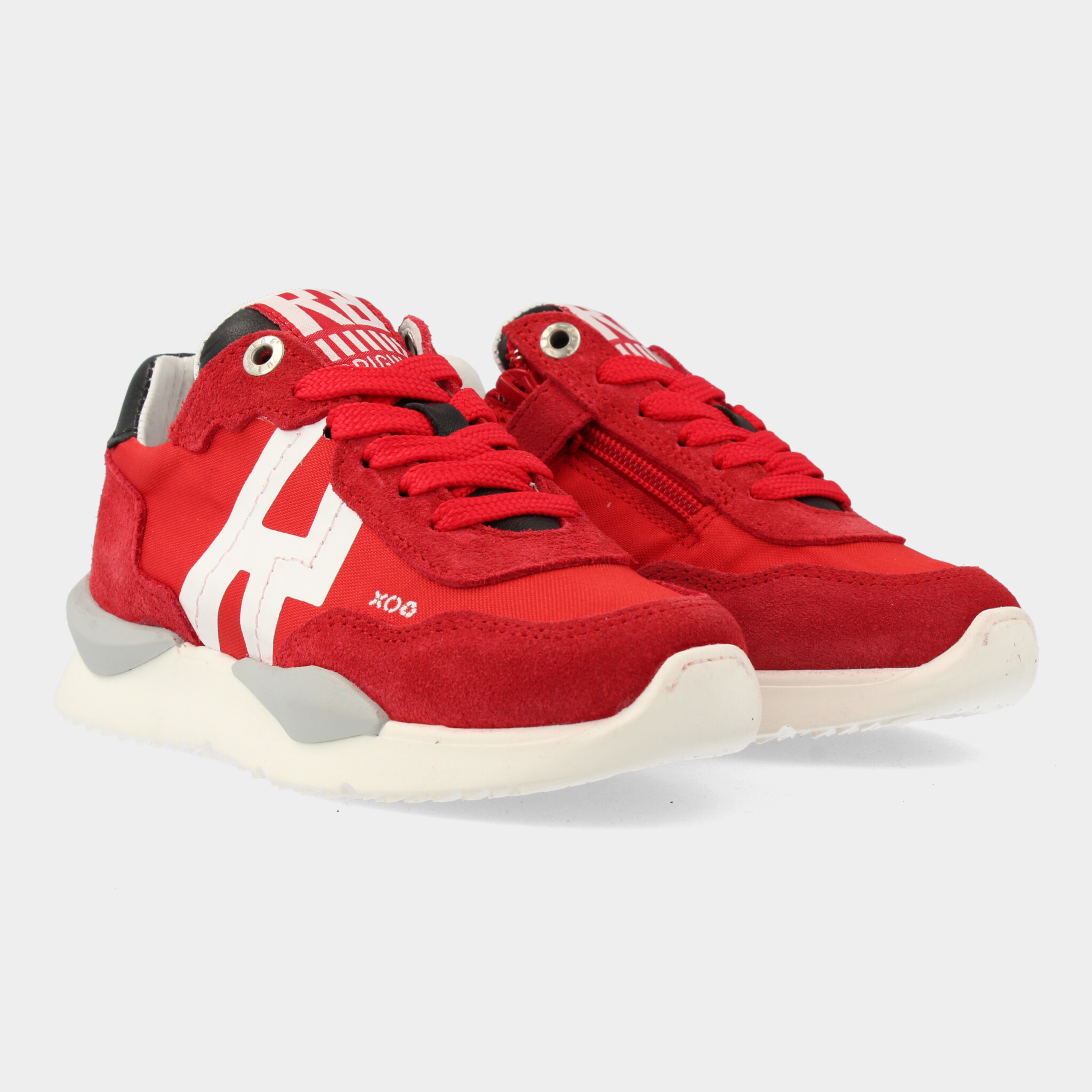 Rode Sneakers Voor Jongens 13561 | Red-Rag