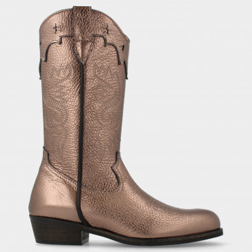 Bronzen western boots | 11242