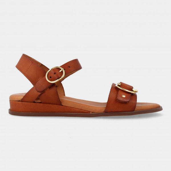 Cognac Sandalen | Red-Rag 79344