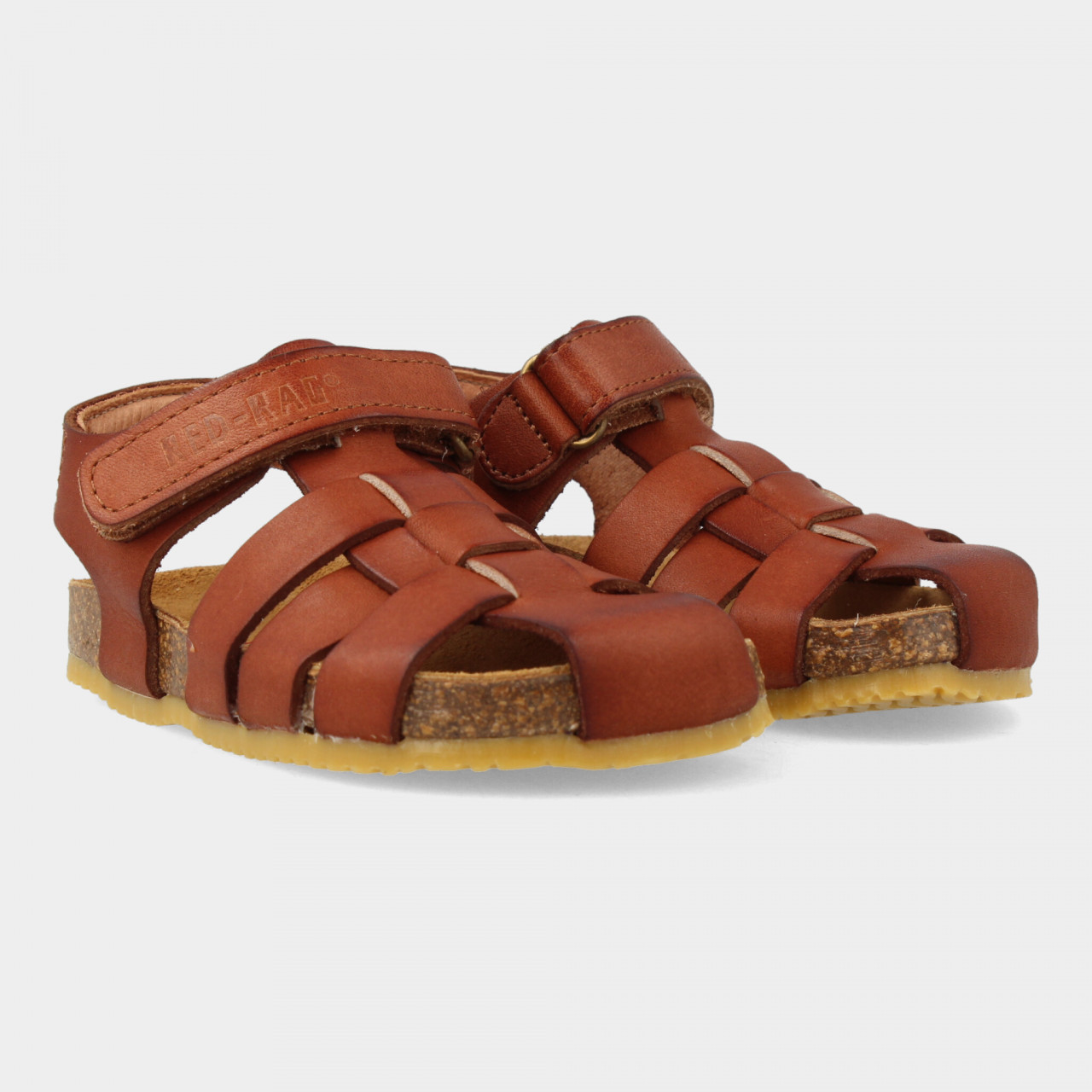 Cognac Sandalen | Red-Rag 19115