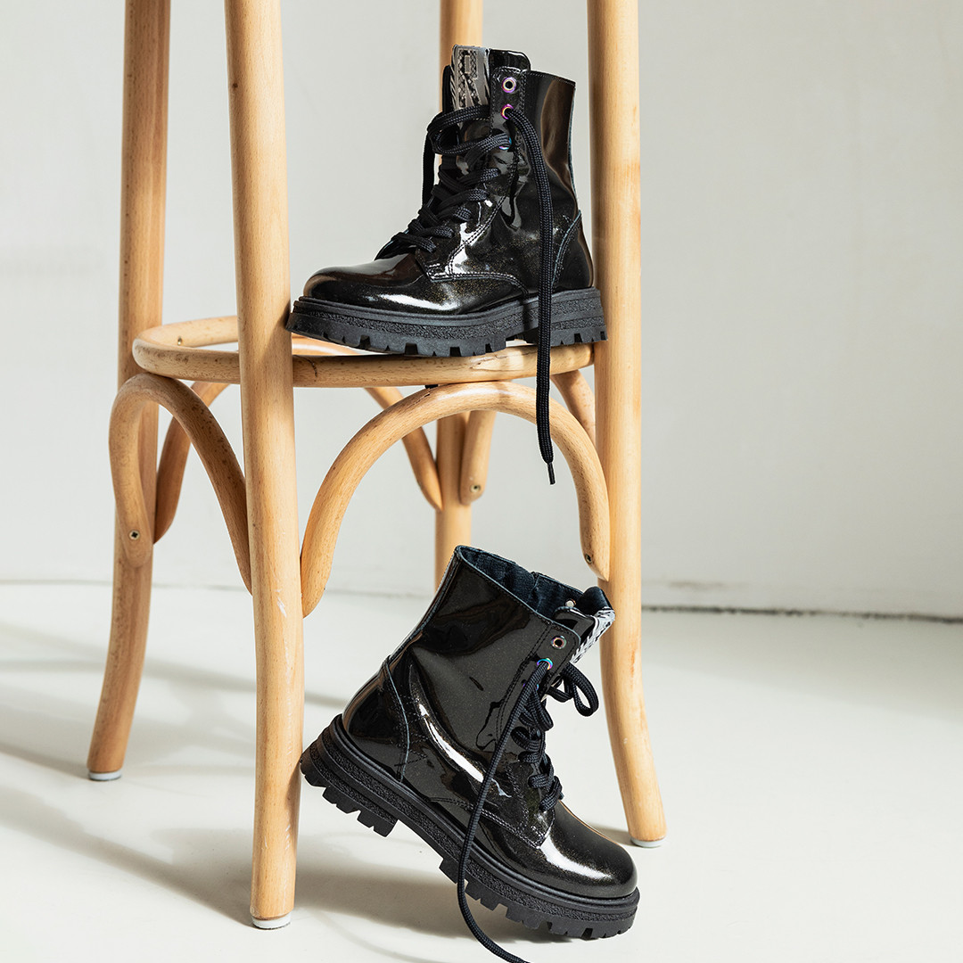 Zwarte boots lak | 12476 product