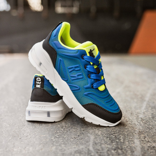 Blauwe Sneakers | Red-Rag 13731