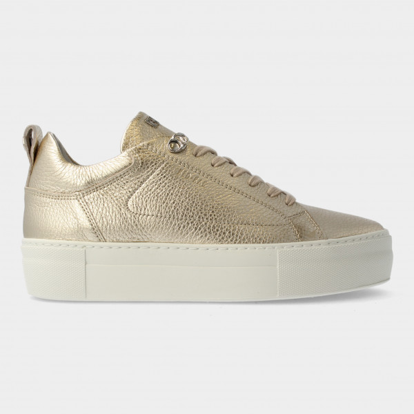 Goudkleurige sneakers | 74402