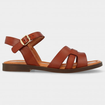 Cognac sandalen | 79722