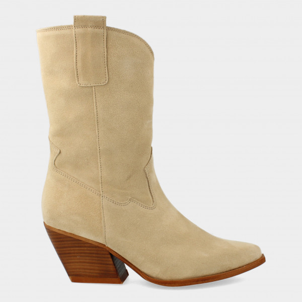 Beige Cowboy Boots | 75012