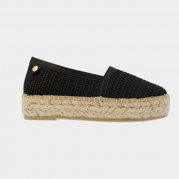 Zwarte Espadrilles | Red-Rag 78182