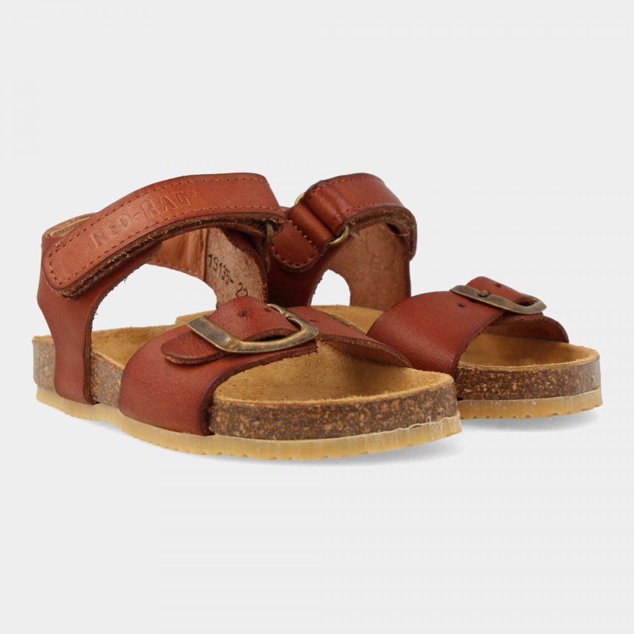 Cognac Sandalen | Red-Rag 19135