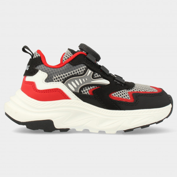 Grijs-Rode sneakers | 15849