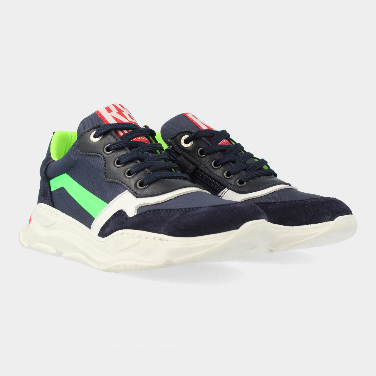 Donker Blauwe Sneakers | Red-Rag 13607