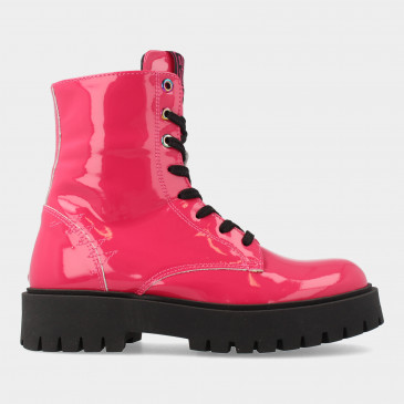 Roze biker boots | 12394