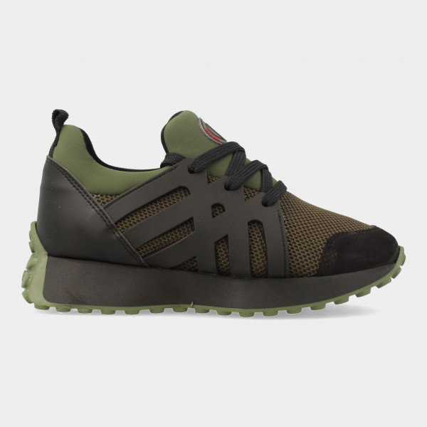 Groene Sneakers | Red-Rag 13673
