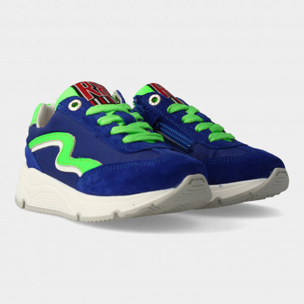 RED RAG sneakers blauw Jongens ( - blauwe sneaker13109) - Junior Steps