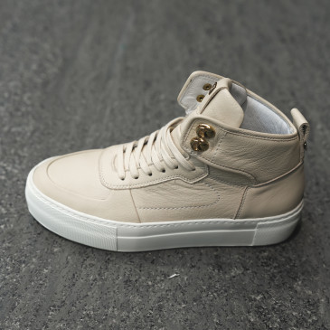 Hoge Beige Sneakers | Red-Rag 76628