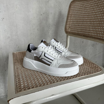 Beige Sneakers | Red-Rag 76632
