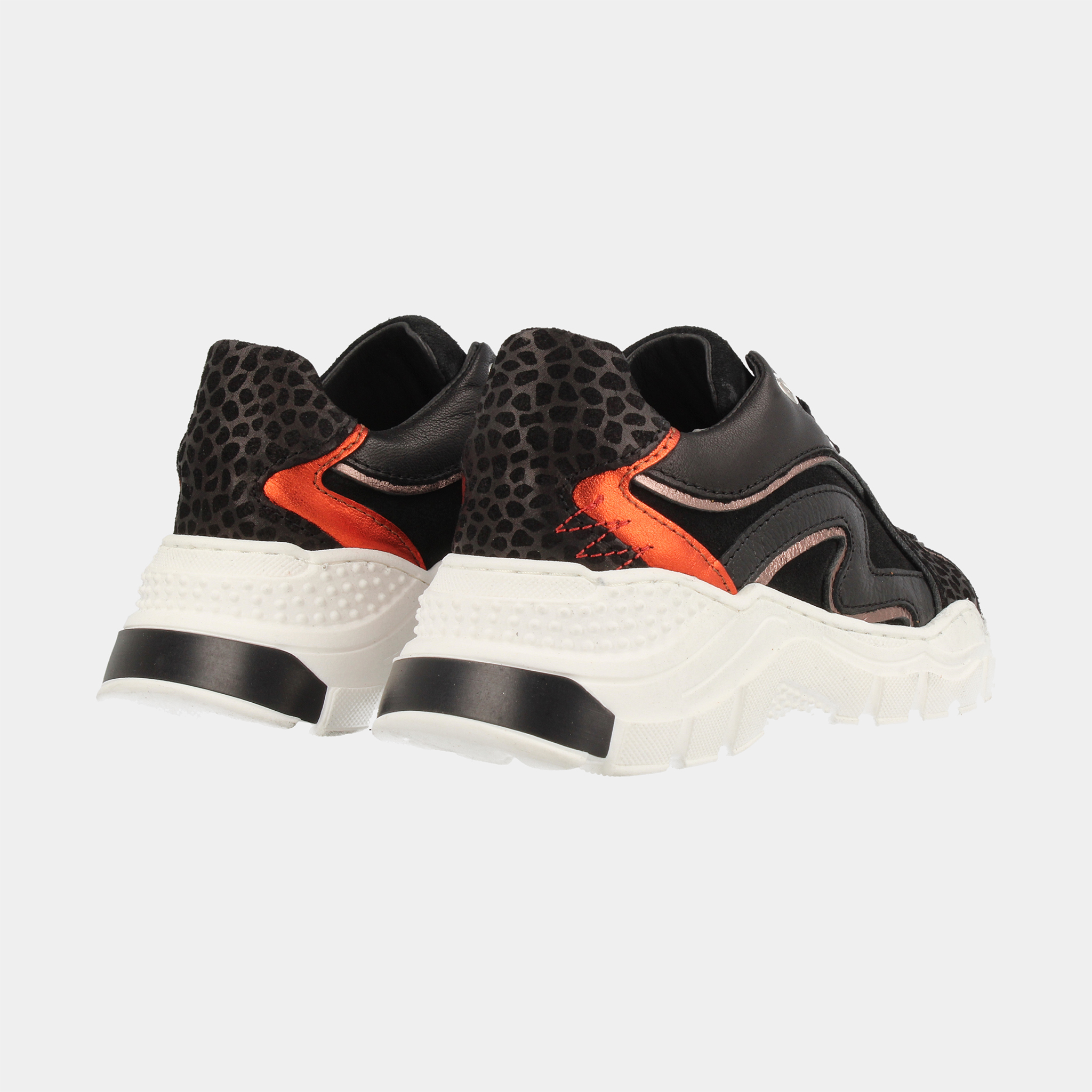 sneakers red rag