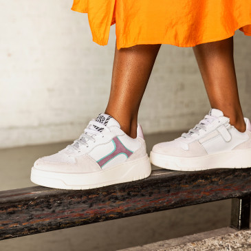 Witte Sneakers | Red-Rag 13314