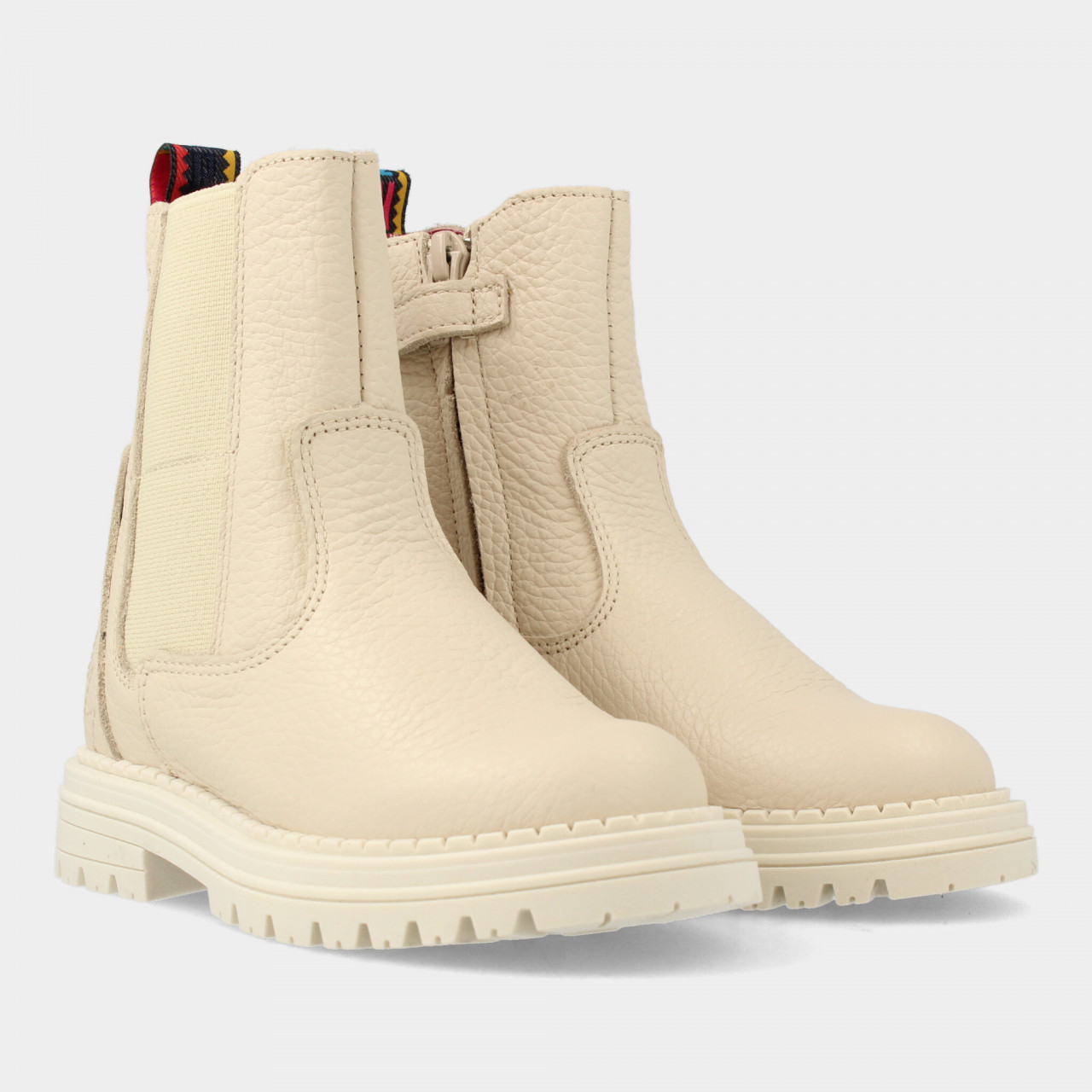 Beige Chelsea Boots | Red-Rag 12386