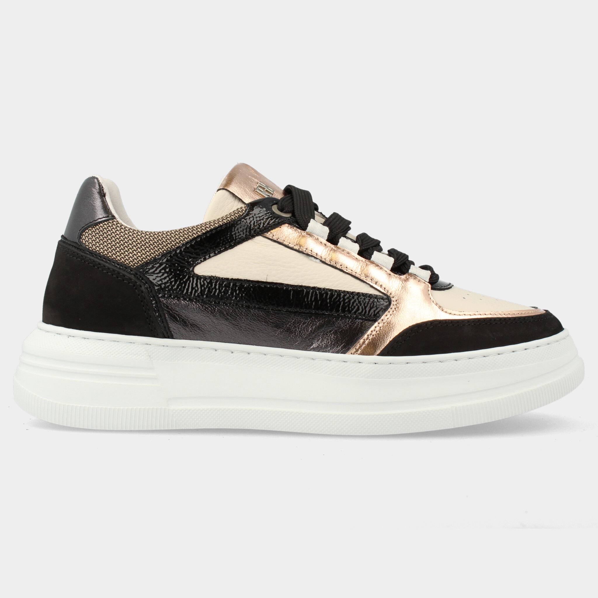 Red rag sneaker zwart 2025