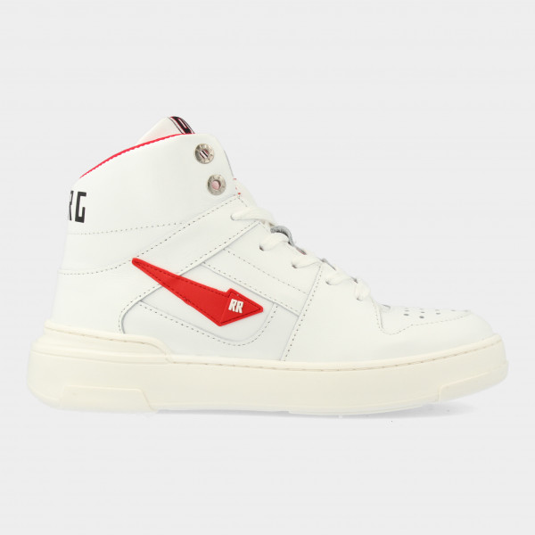 Hoge Witte Sneakers | Red-Rag 13611