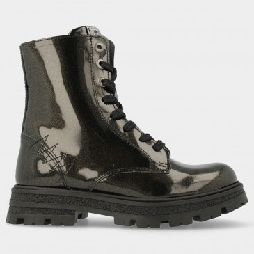 Zwarte boots lak | 12476
