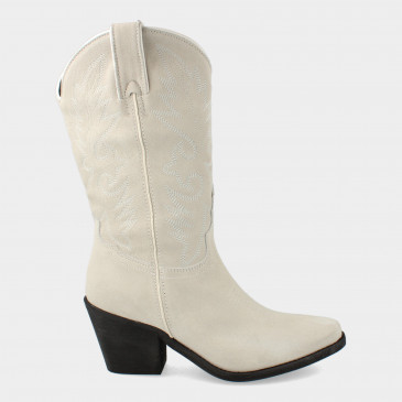 Off White Cowboy Boots | Red-Rag 77370