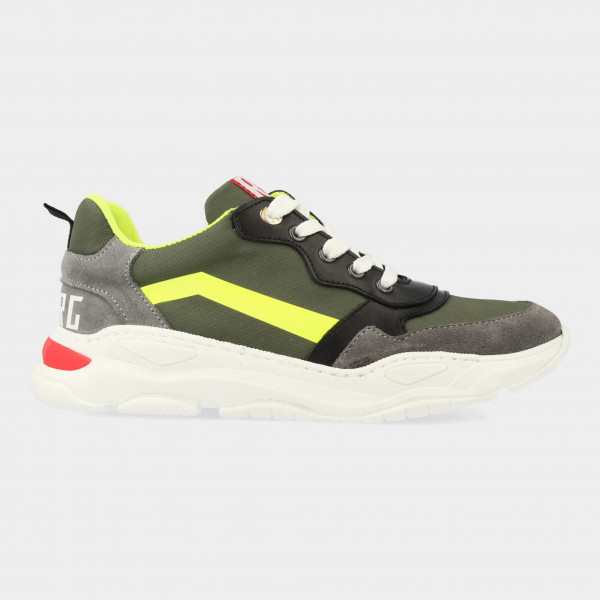 Groene Sneakers | Red-Rag 13607
