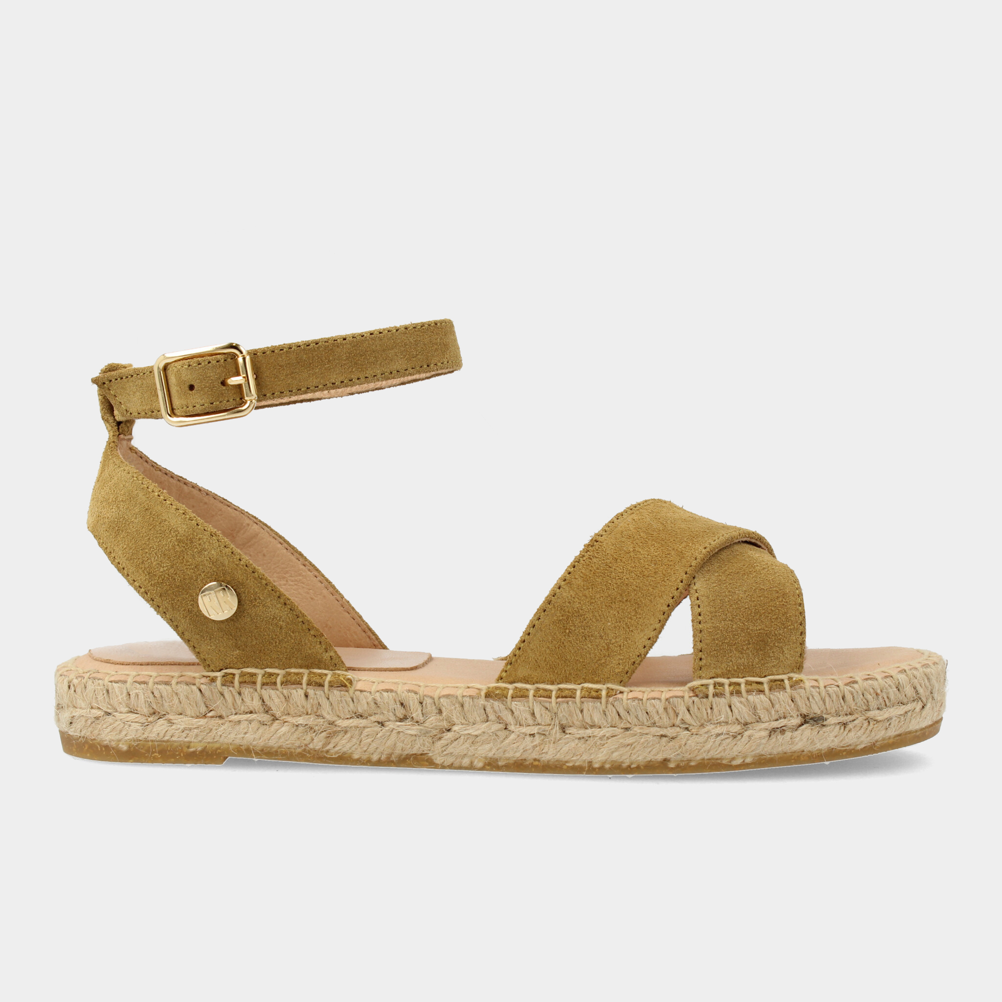 Groene Espadrille Sandalen voor Dames 78160 | Red-Rag