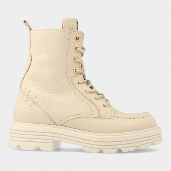 Beige Biker Boots | Red-Rag 12400