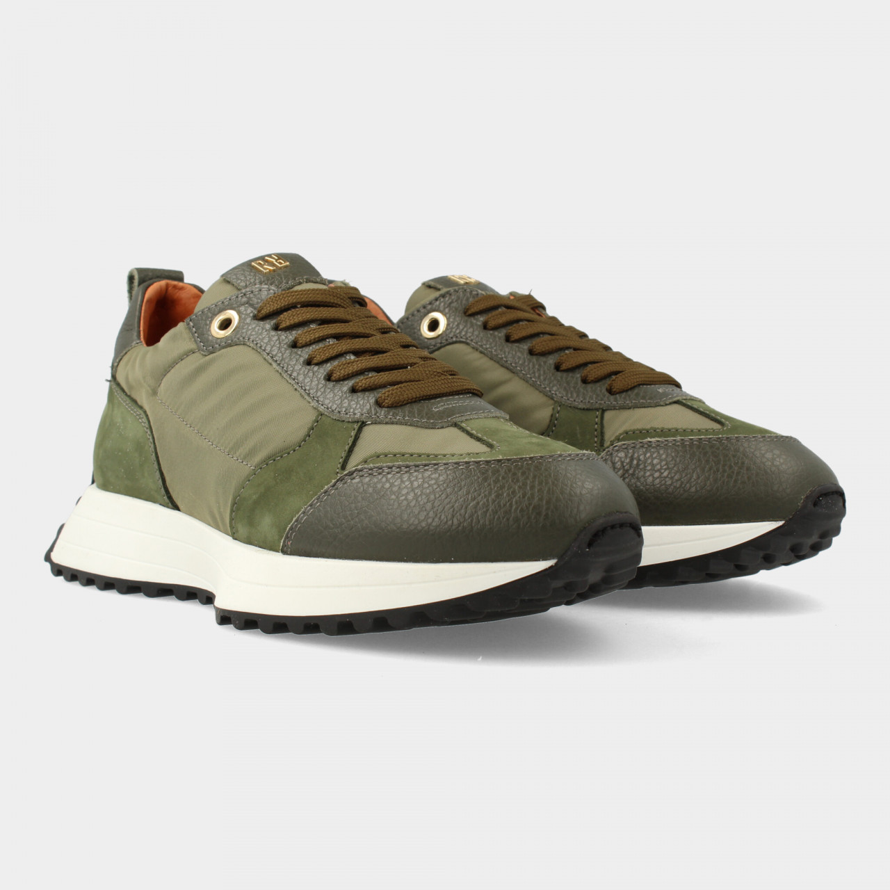 Groene Sneakers | Red-Rag 76940