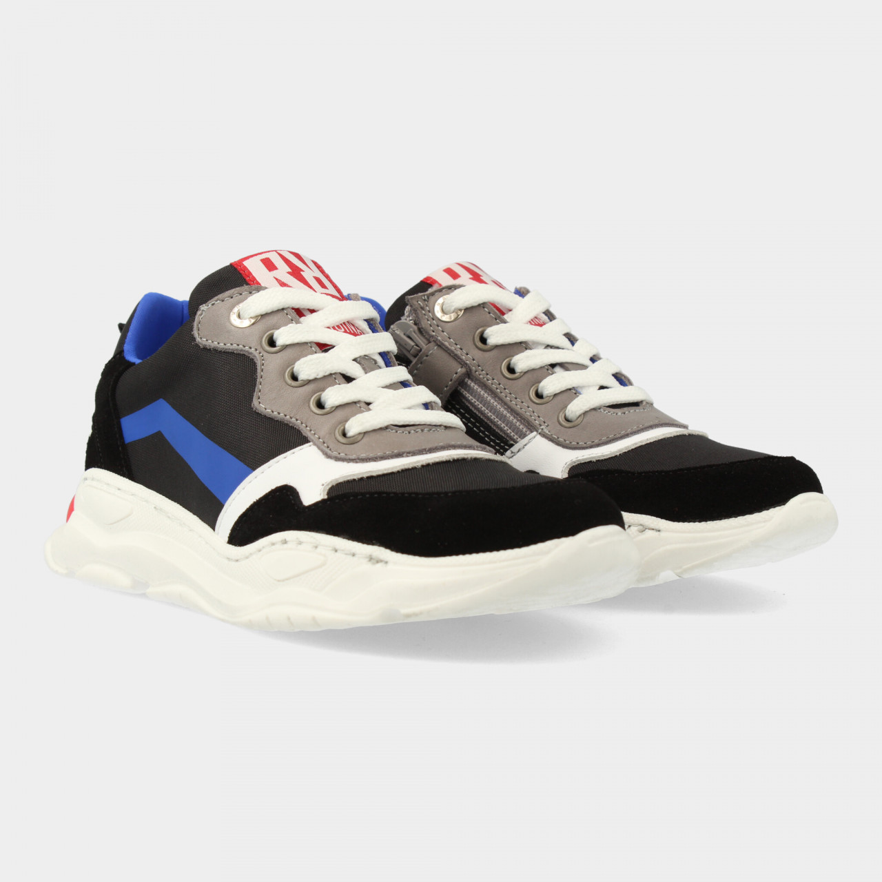 Zwarte Sneakers | Red-Rag 13607